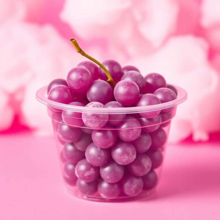 OG Grape Za candy grapes in a cup